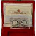 1982 - Dittico 500 e 1000 lire San Marino Centenario Garibaldino Proof